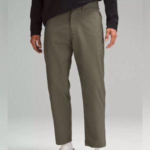 Lululemon relaxed tapered twill trouser